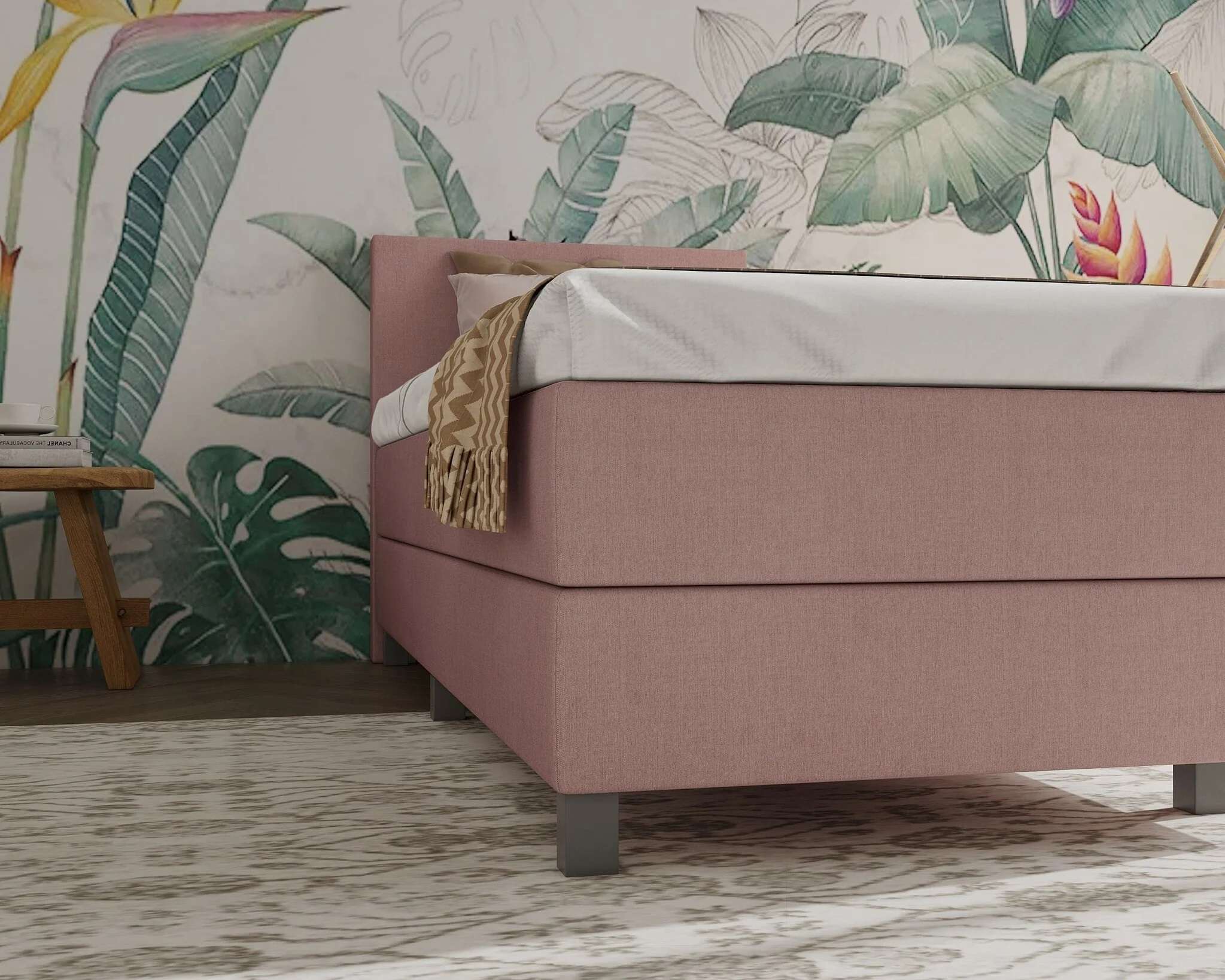 Boxspring Kids Neerijnen Voor Zij aanzicht