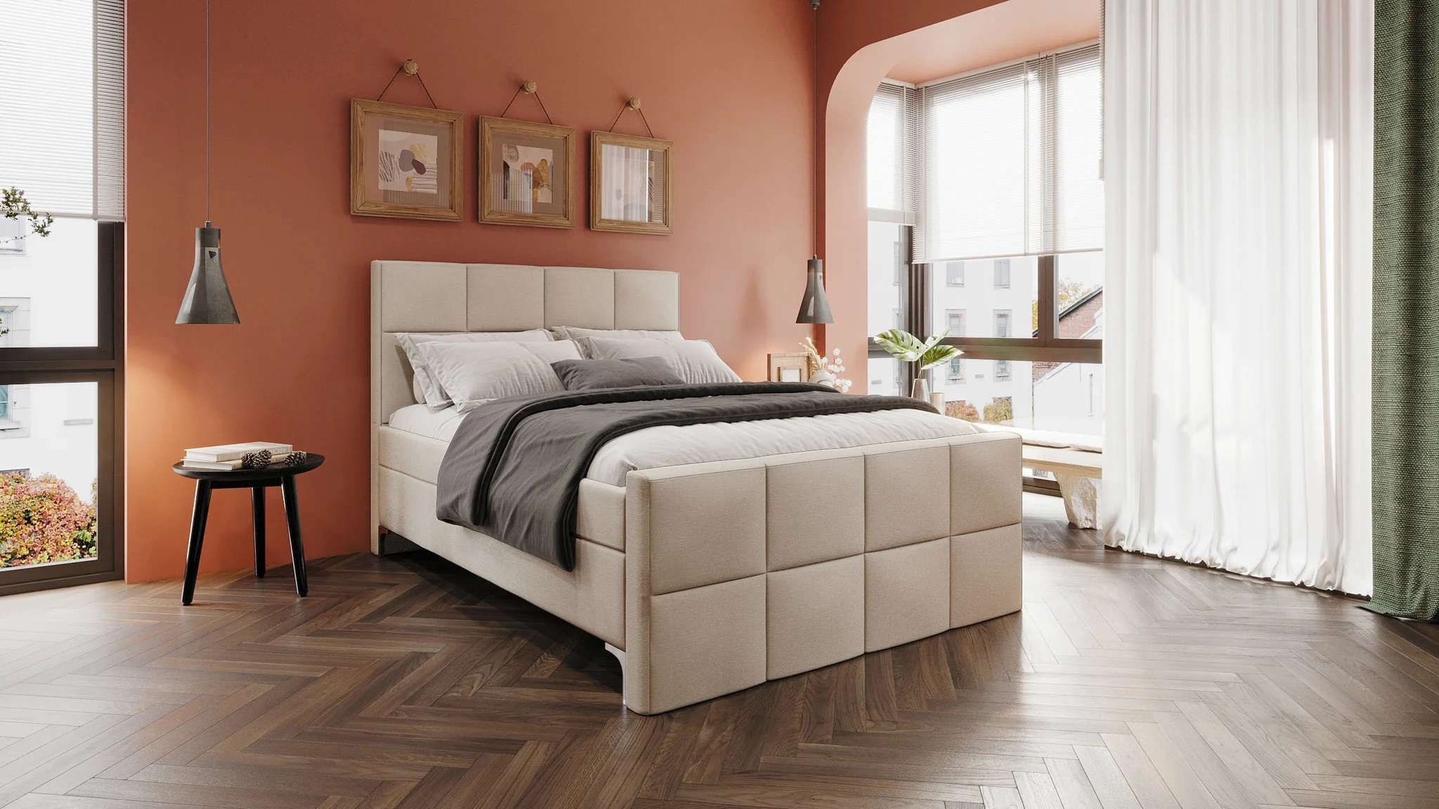 Boxspring Maurik Voor zij aan zicht