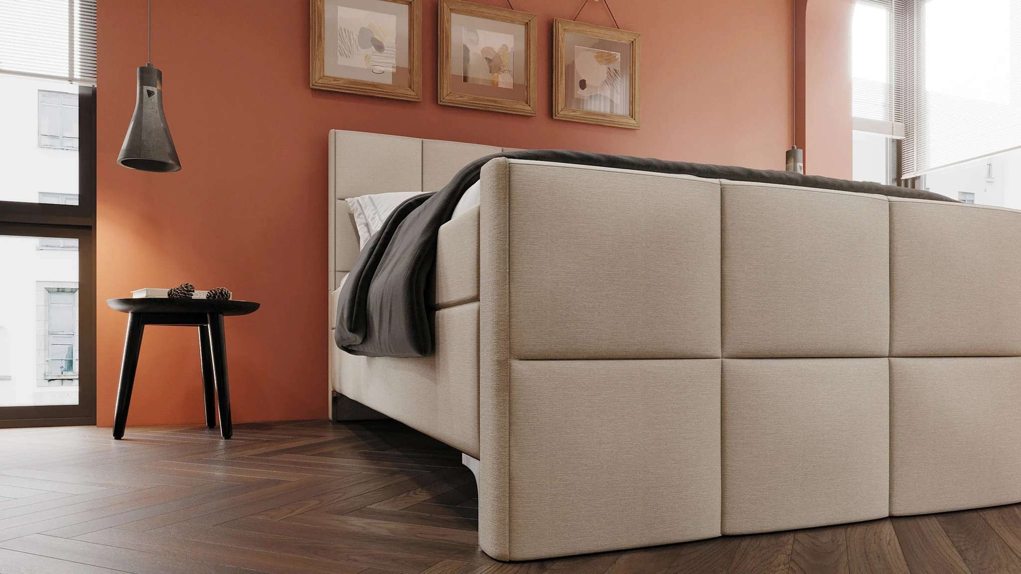 Boxspring Maurik Voetbord