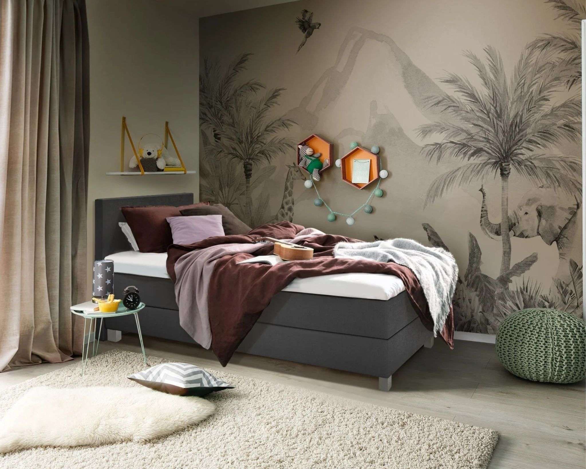 Boxspring Kids Ederveen Grijs