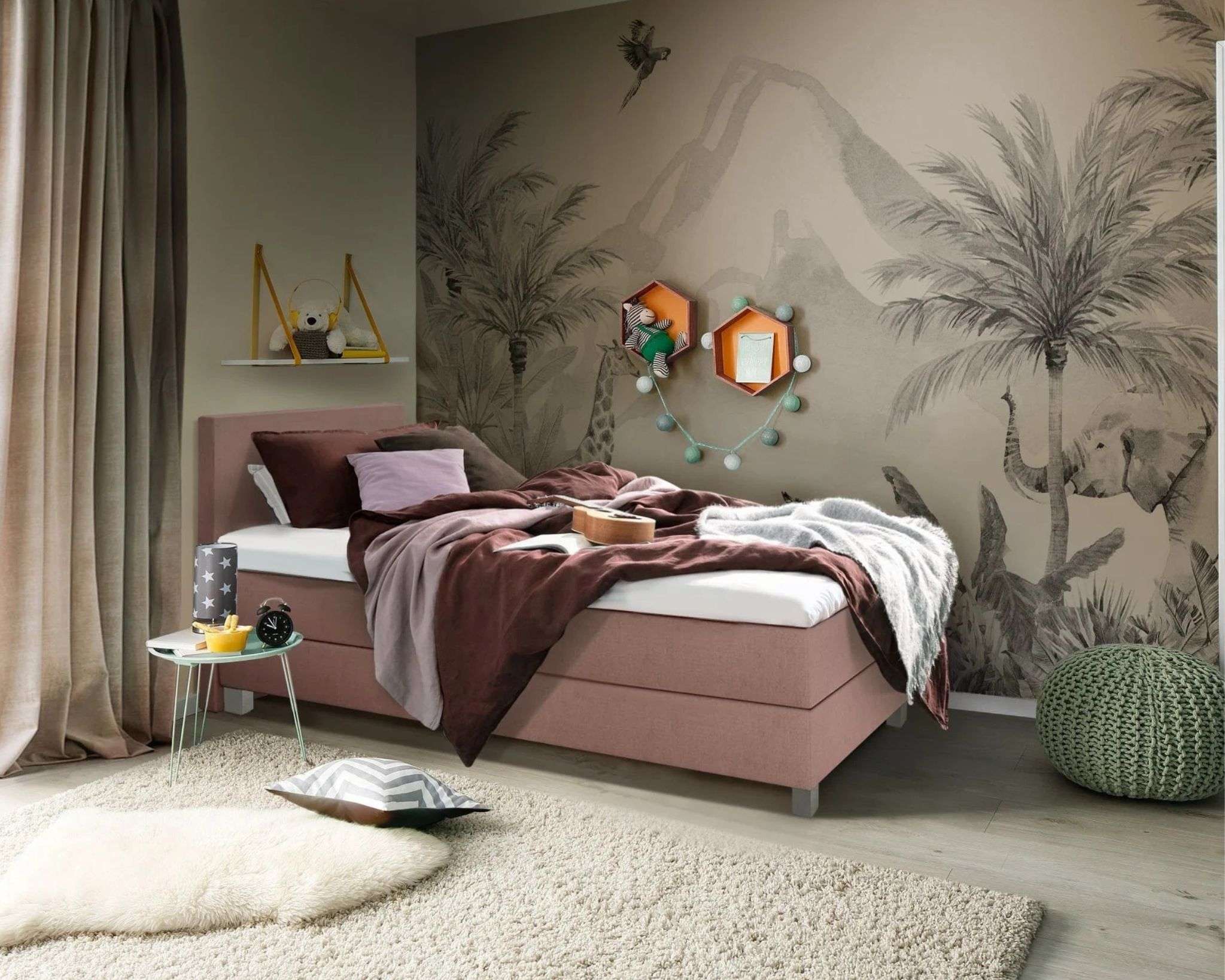 Boxspring Kids Ederveen Roze