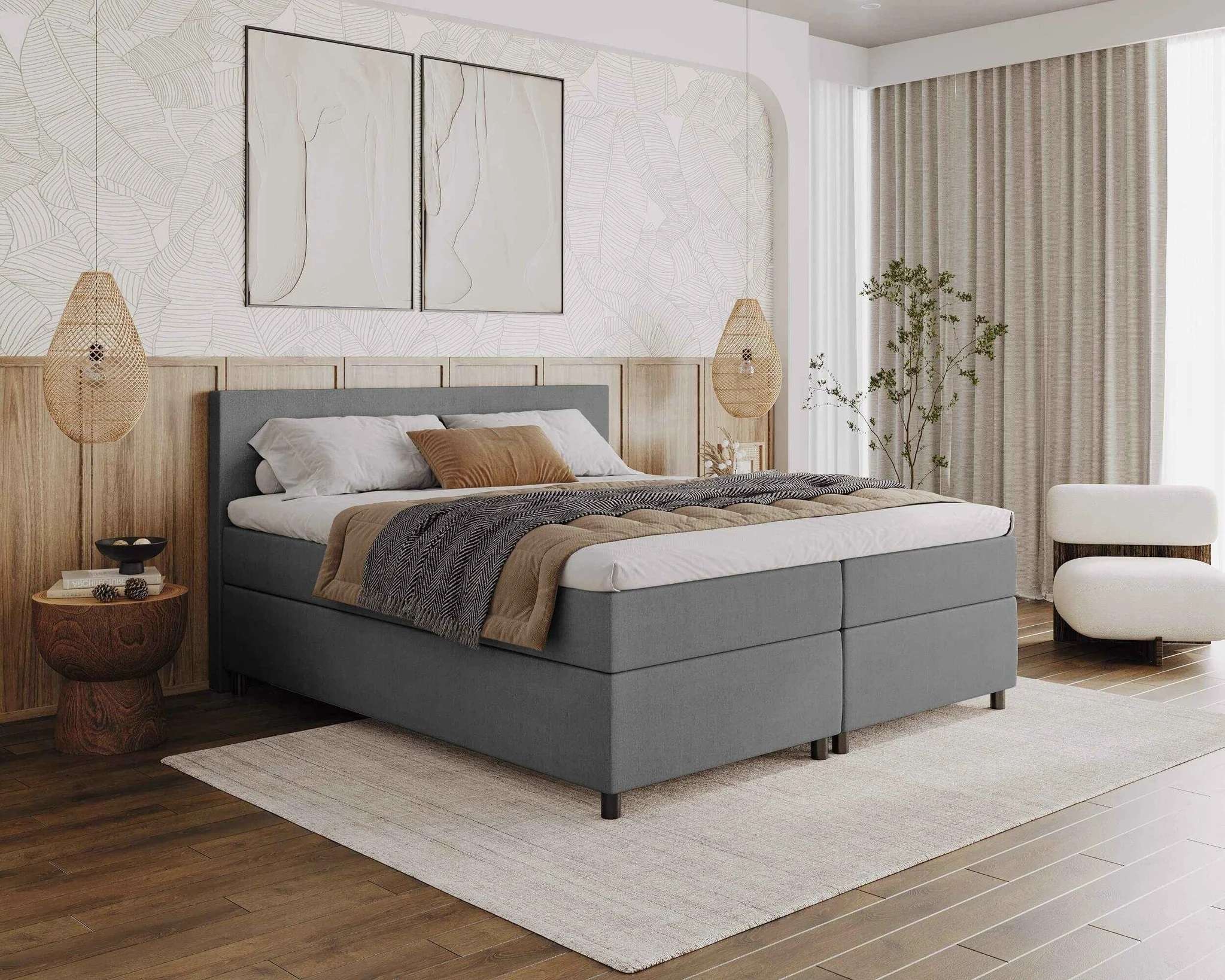 Boxspring etten-leur voor zij aanzicht