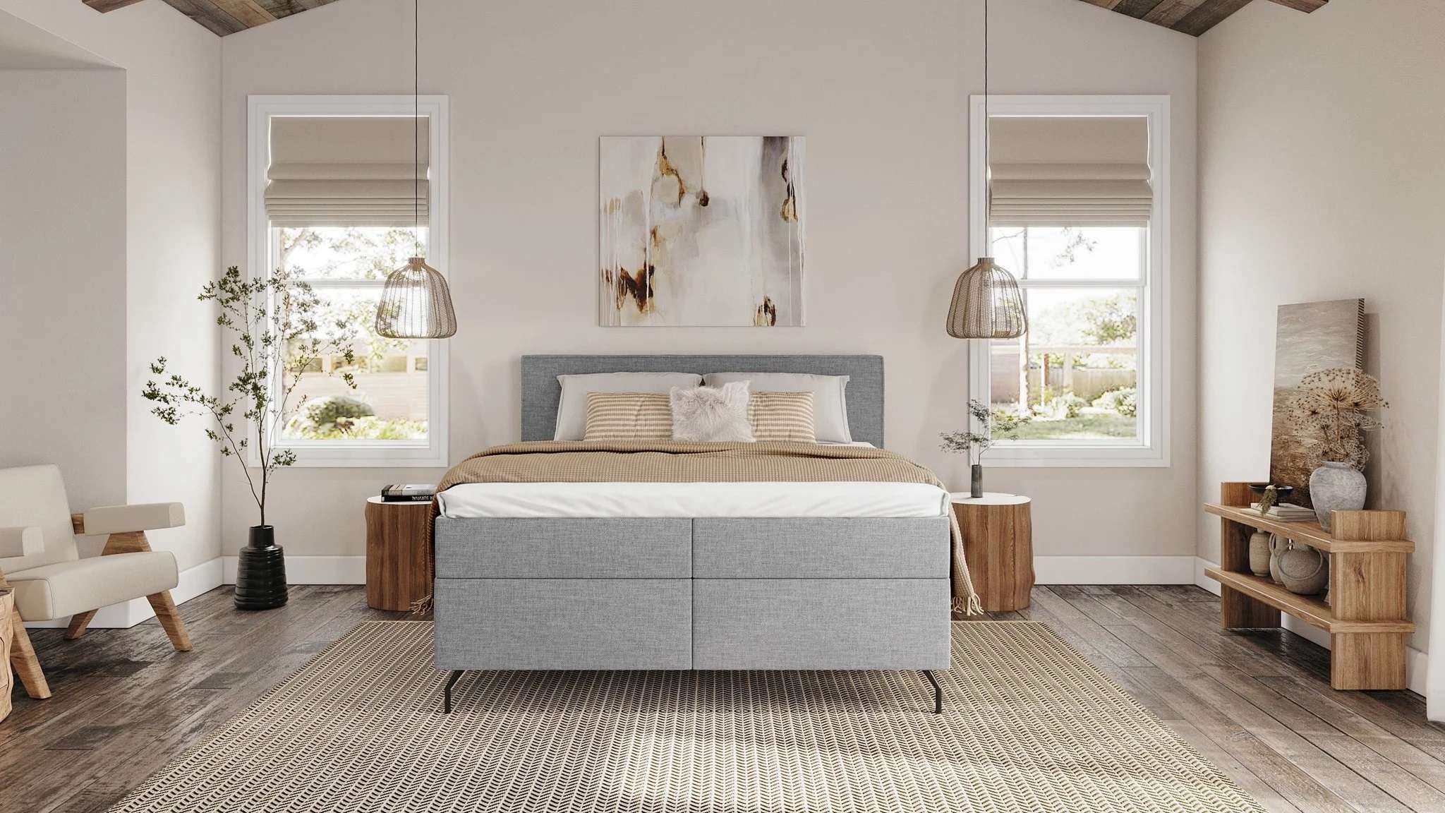 Boxspring Arnhem Zuid Voor aanzicht