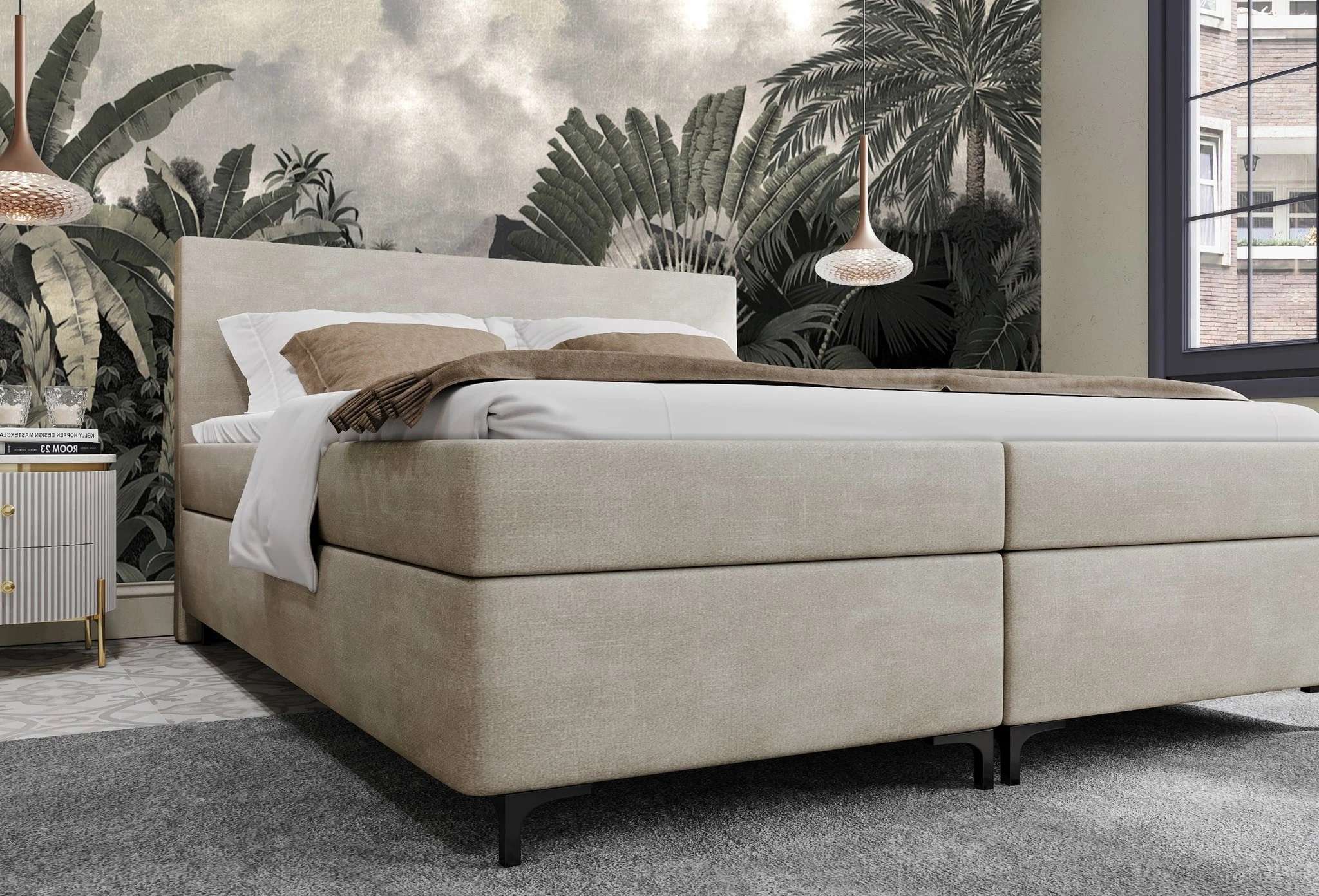 Boxspring Breda voor aanzicht ingezoomd